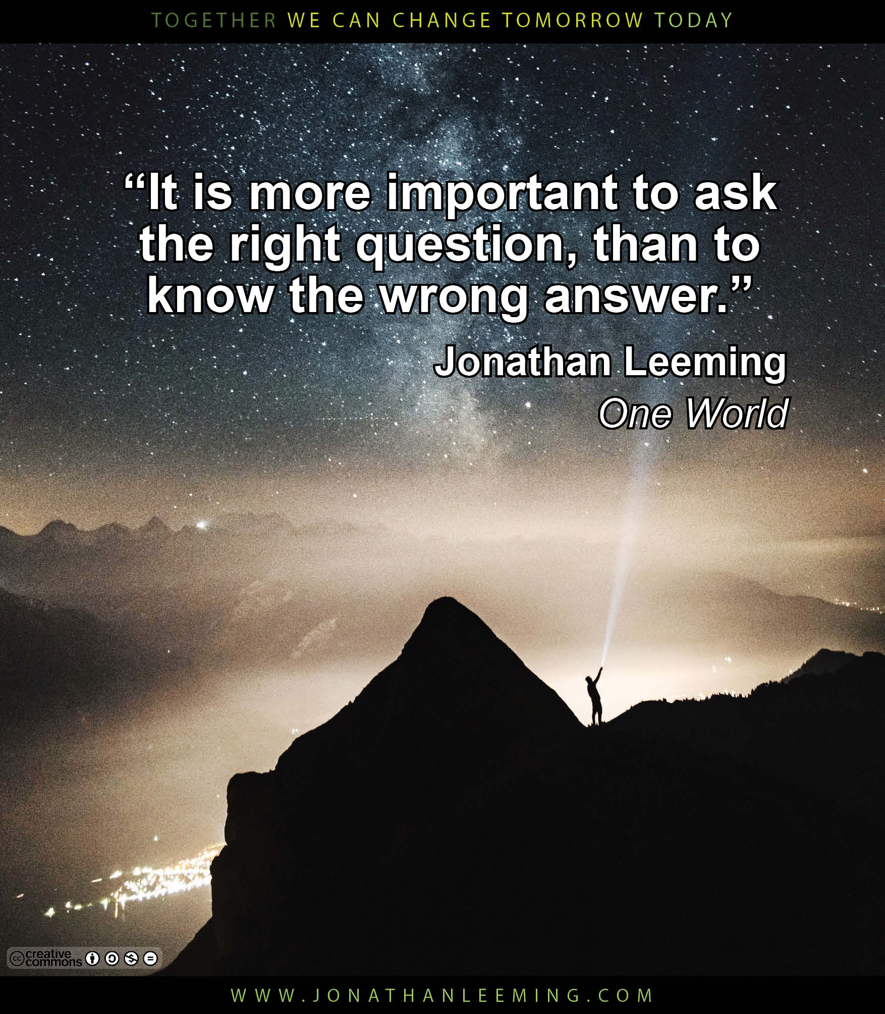 The Right Question